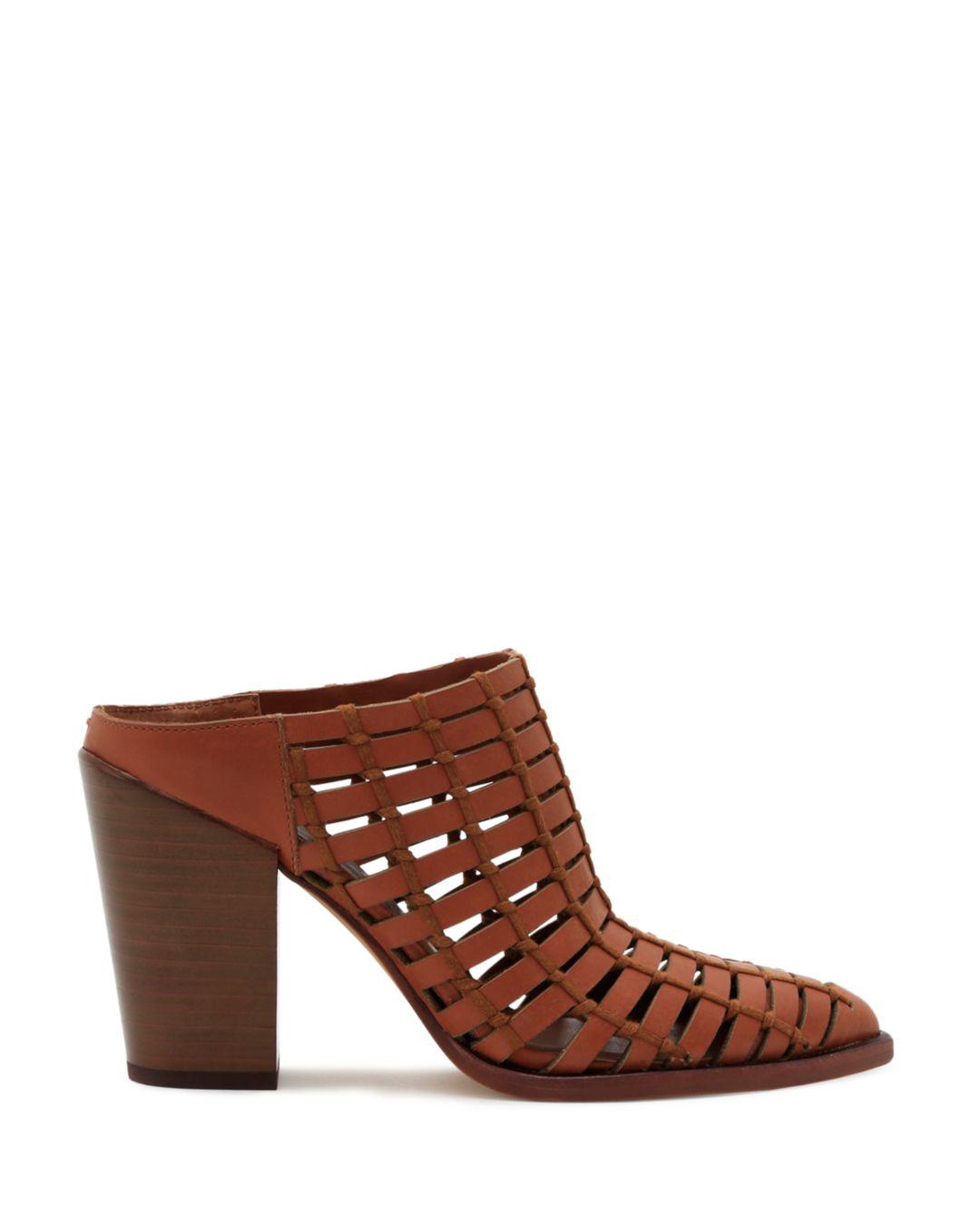 dolce vita leather mules