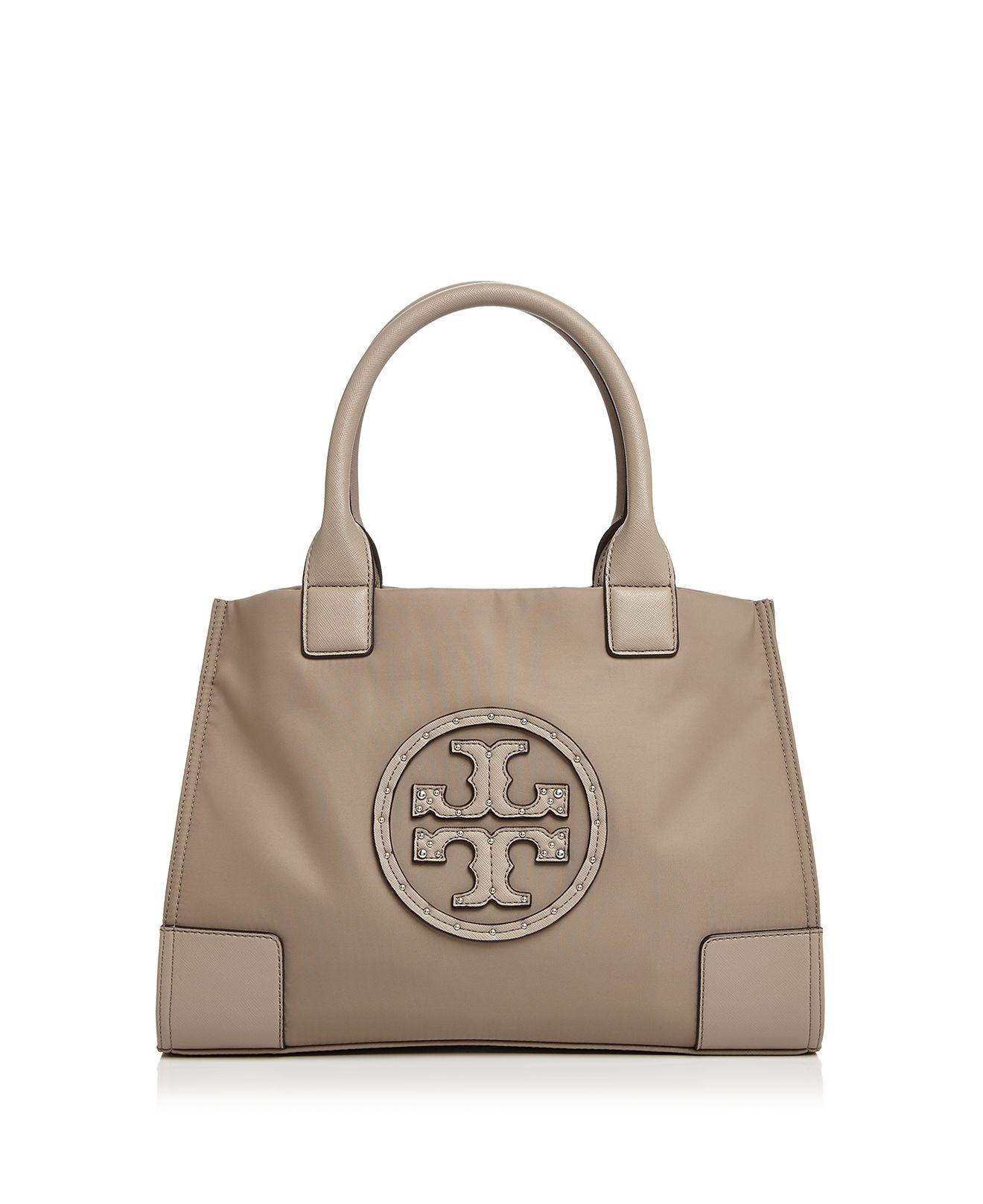 tory burch studded ella tote