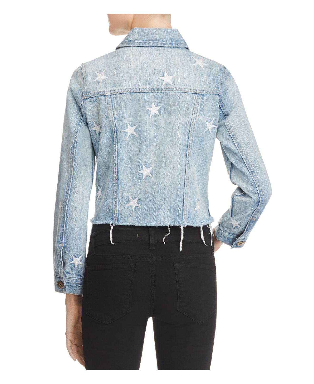 jacket cut how Star Cut Spangled off Jacket in Pistola Lyst Denim Blue jacket cut how Star Cut Spangled off Jacket in Pistola Lyst Denim Blue
