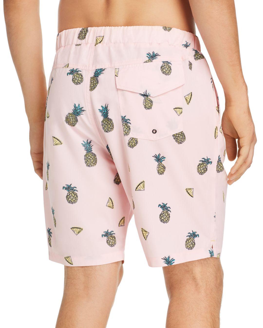 pink swim trunks