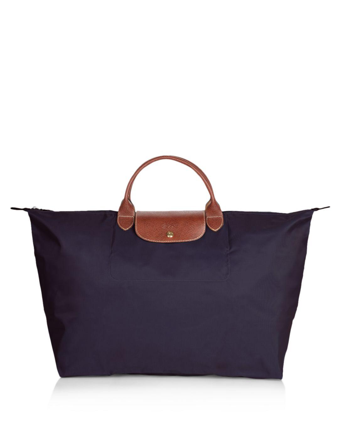 longchamp le pliage weekender travel bag