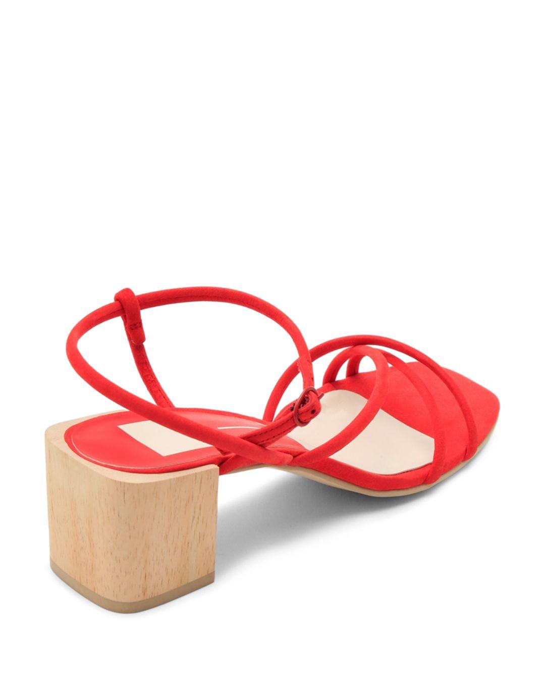 dolce vita block heel sandals