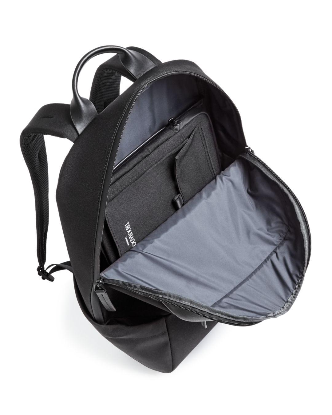 Troubadour Explorer Ranger Apex Nylon Backpack in Black ...