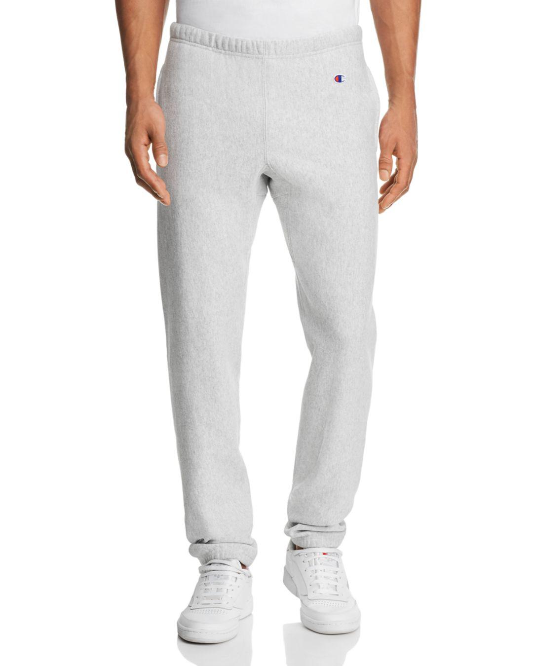 Champion Classic Sweatpants in Heather Grey (Gray) for Men - Lyst