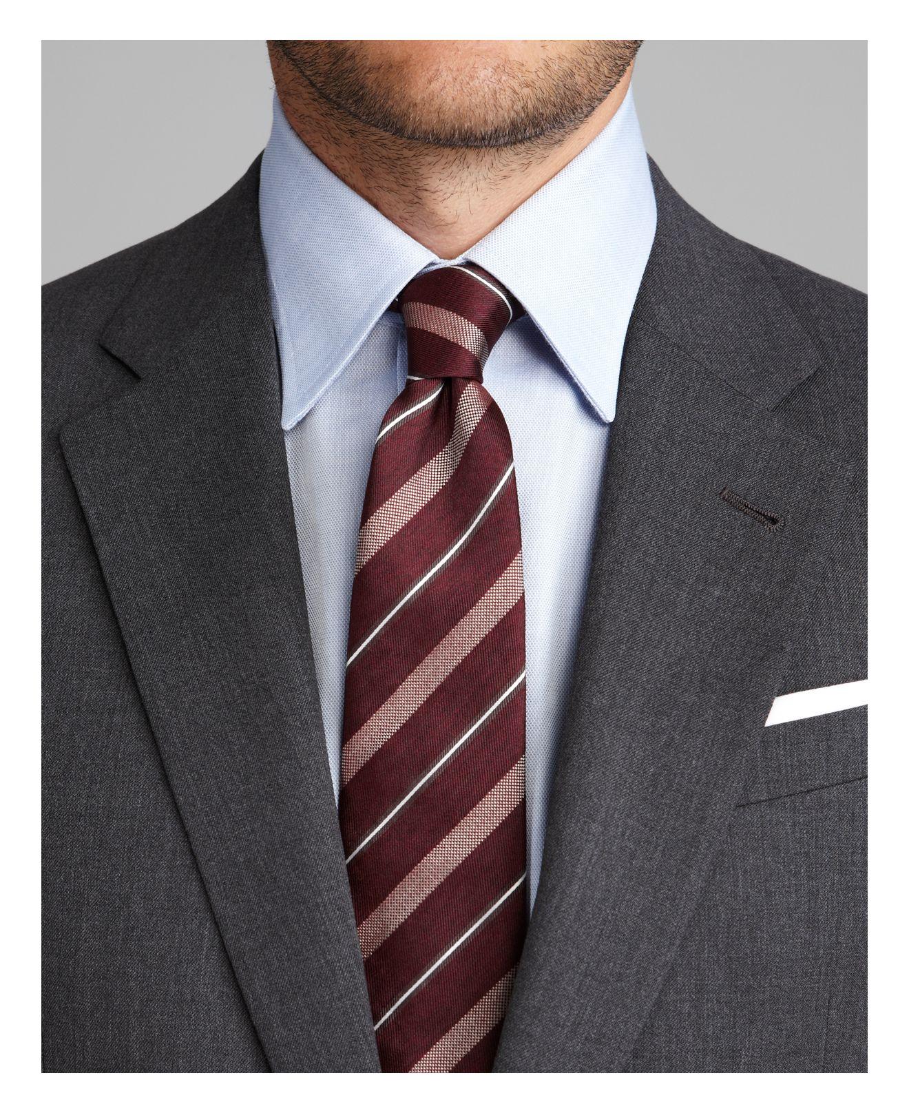 Lyst - Armani Giorgio Suit - Classic Fit in Gray for Men