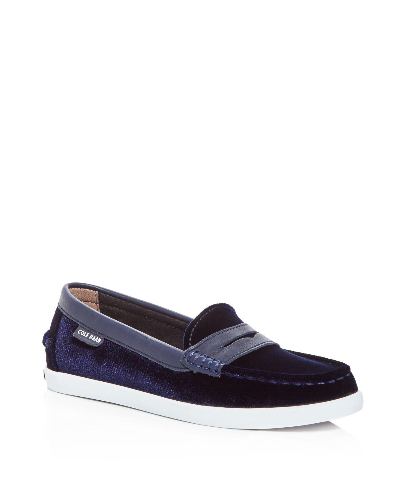 cole haan velvet shoes