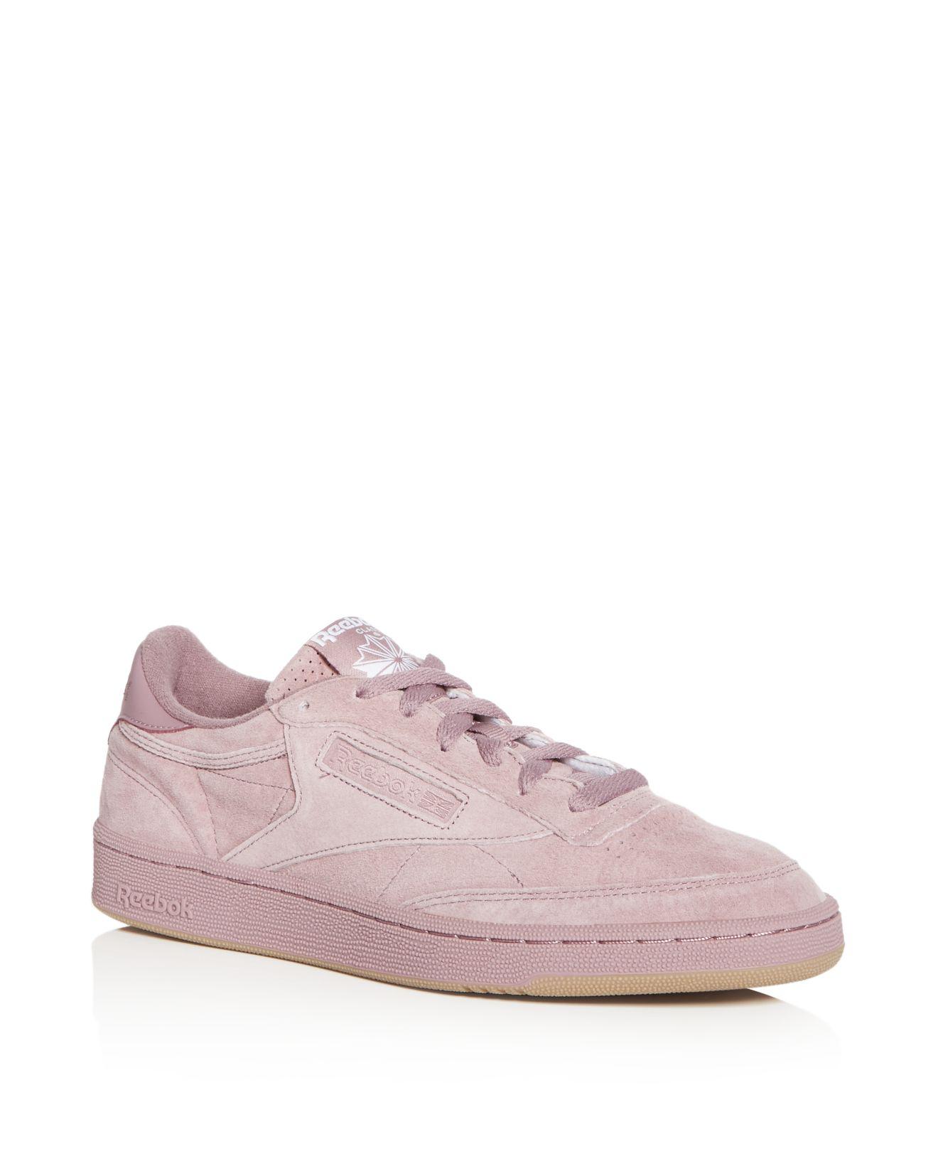mens pink reebok classics
