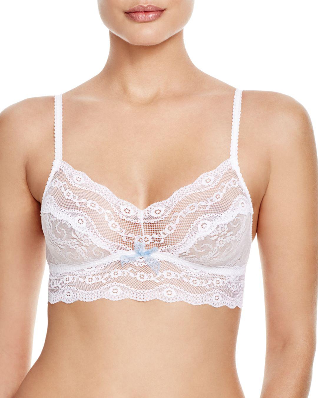 Lyst Btemptd Lace Kiss Bralette In White 