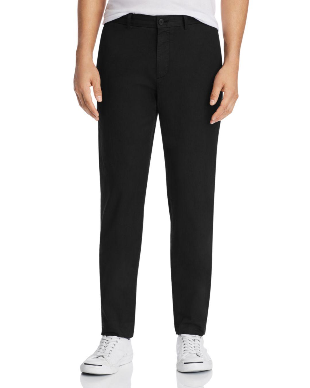 Theory Blake Patton Regular Fit Pants in Black for Men - Lyst