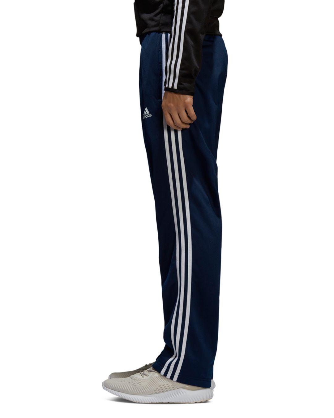 Lyst - Adidas Originals Three-stripe Track Pants in Blue for Men