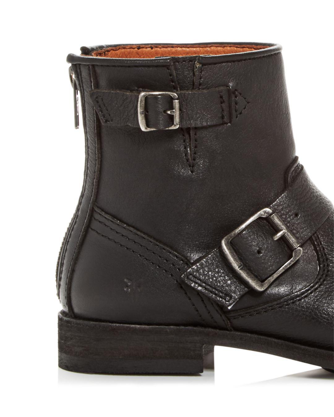 frye tyler engineer leather boot