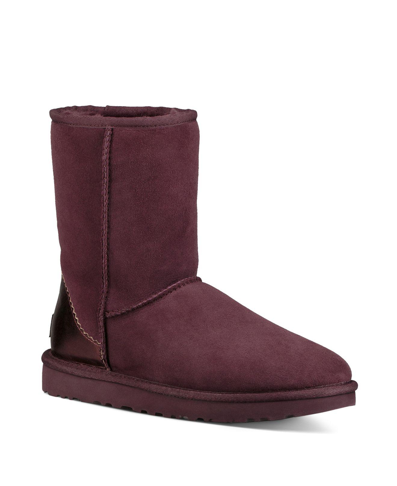 ugg classic short metallic ugg classic short metallic