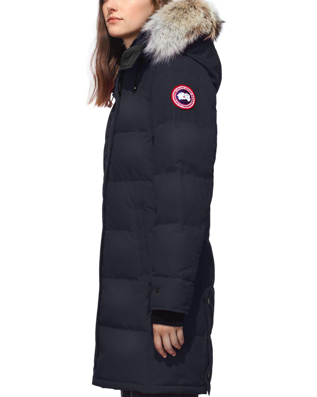 Lyst - Canada Goose Shelburne Parka Down Coat in Blue