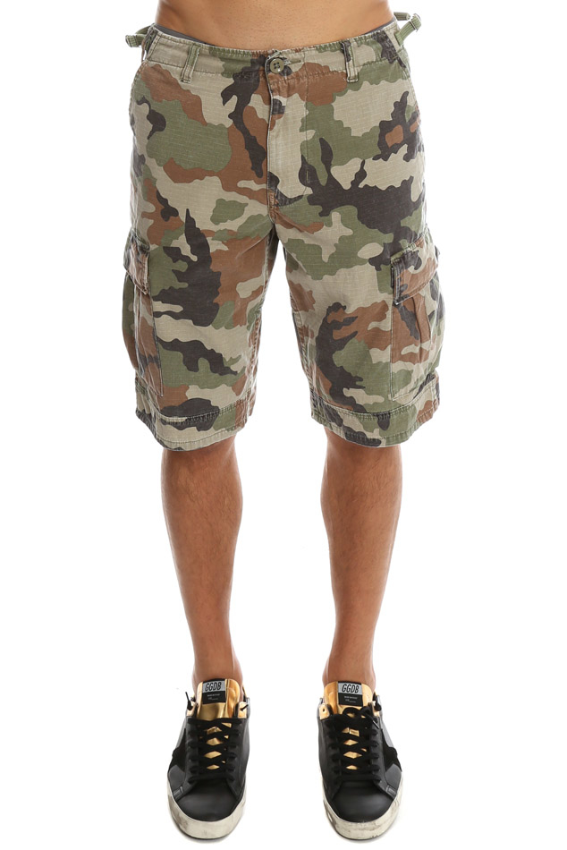 Stussy Authentic Outer Gear Camouflage Shorts in Orange for Men | Lyst