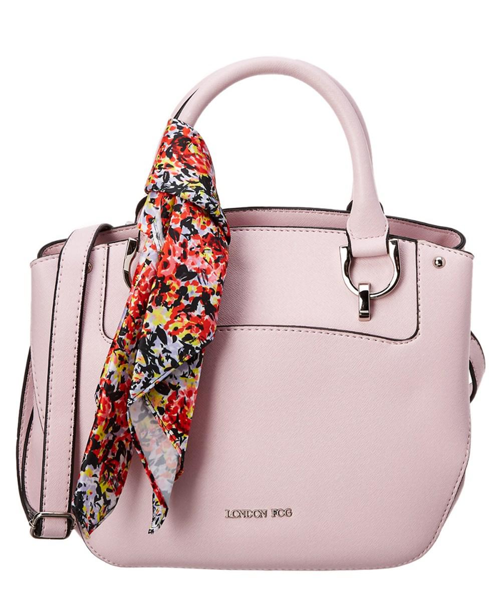 Lyst London Fog Wembley Satchel In Pink Gallery
