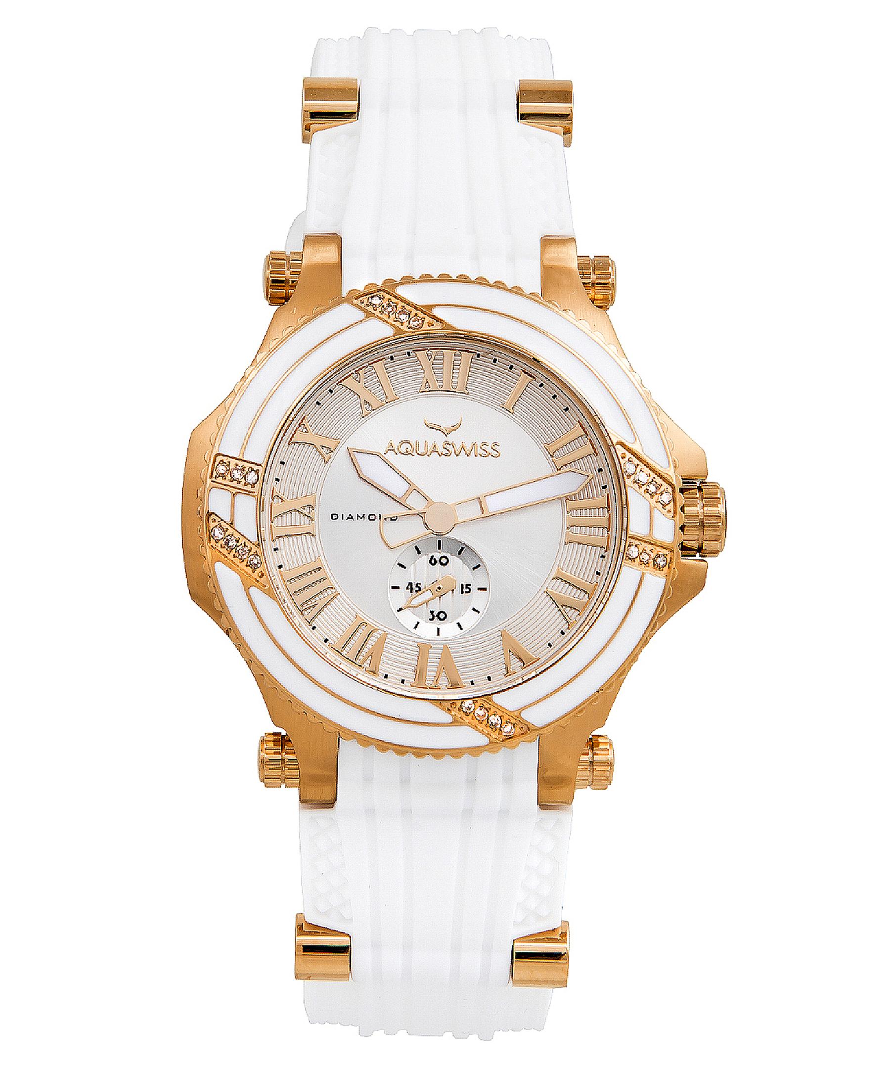 Aquaswiss Women's Bolt L Diamond Watch in Metallic Lyst