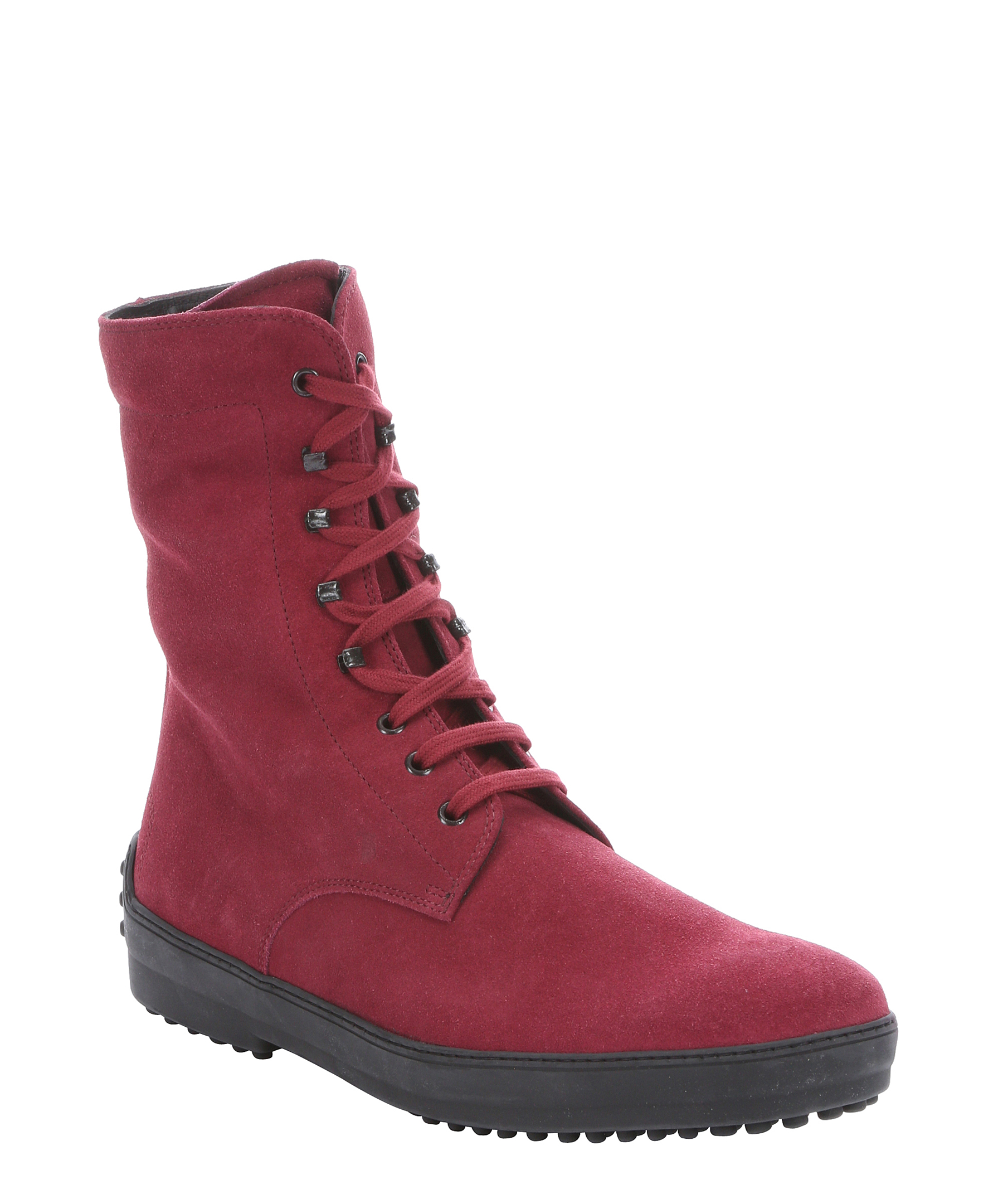tod's suede boots mens