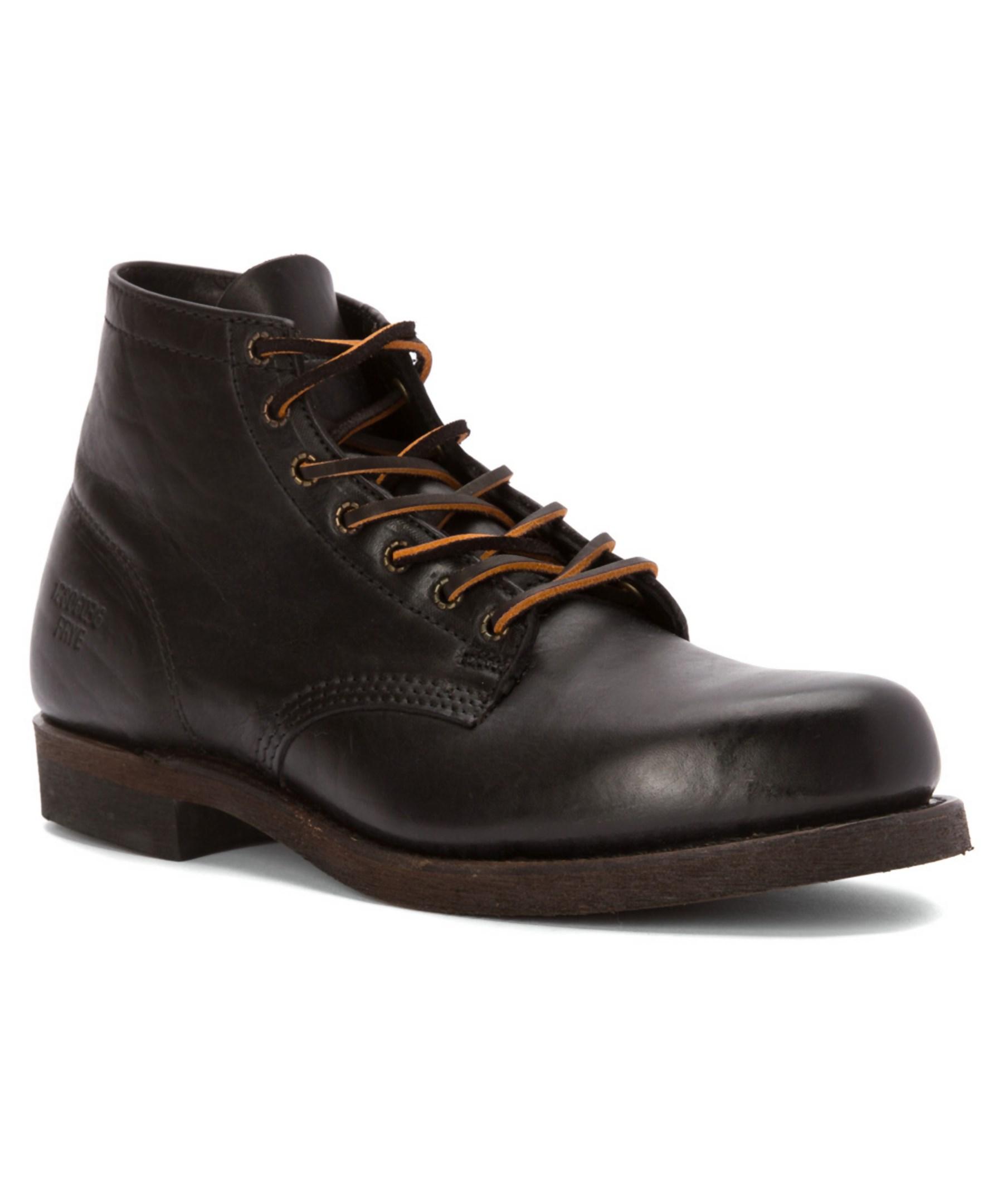 Lyst Frye Men�s Prison Boot Boots in Black for Men