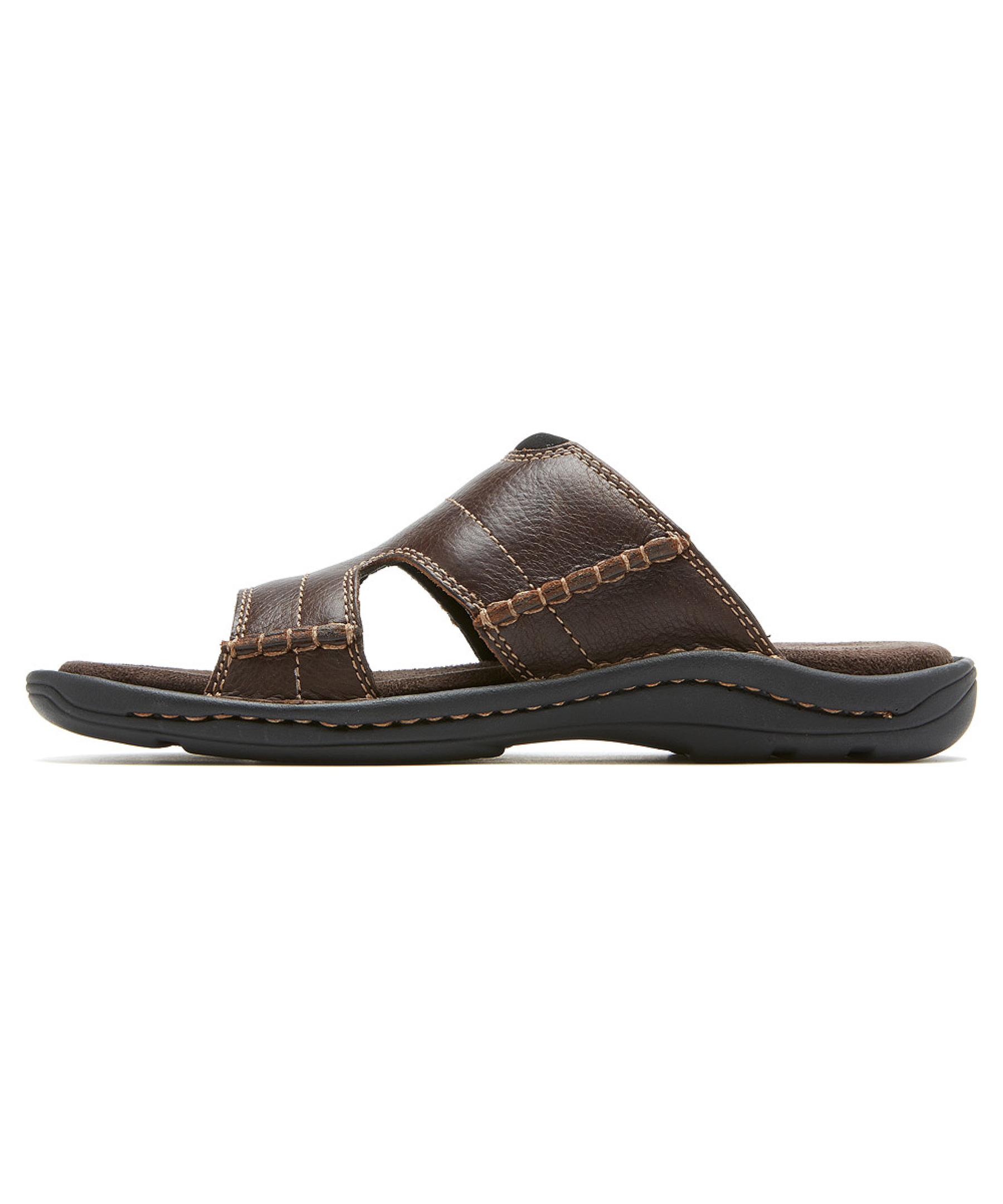 rockport sandals mens rockport s kevka lake slide sandals in brown for rockport sandals mens rockport s kevka lake slide sandals in brown for