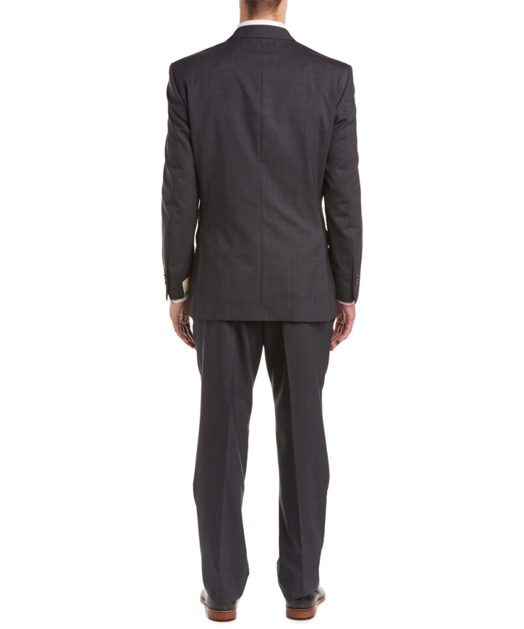 Peter millar Tic Weave Suit With Flat Front Pant for Men | Lyst