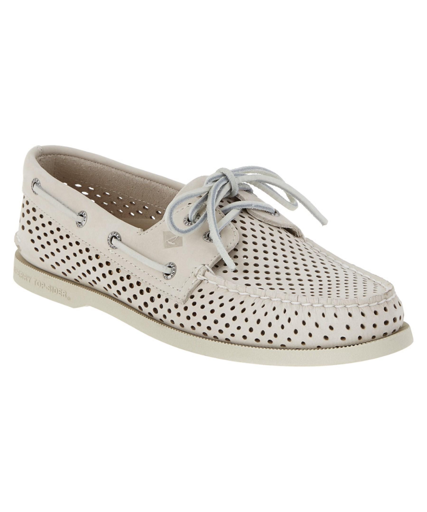 leather sperry
