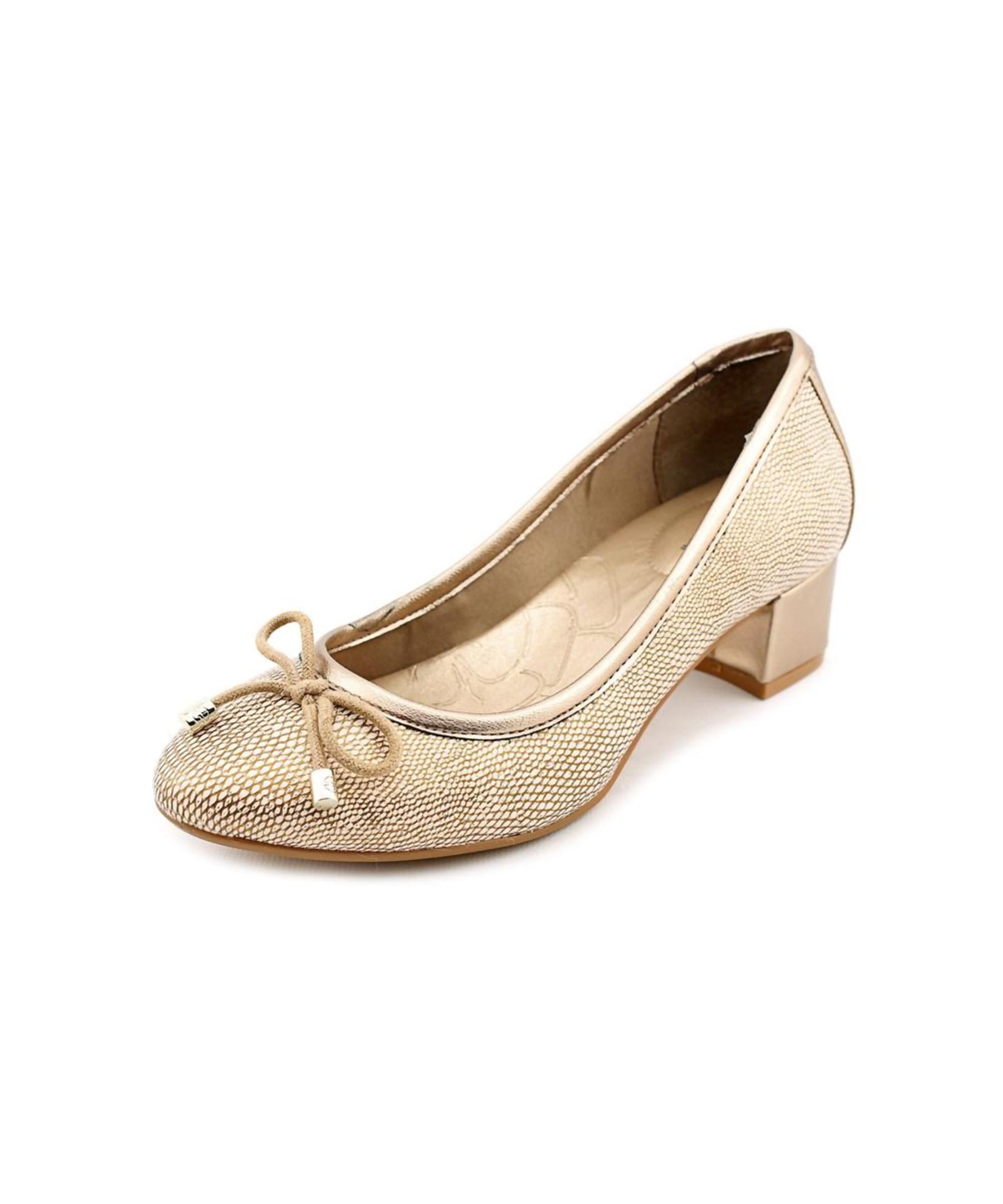 giani bernini pita pointed toe synthetic gold heels giani bernini pita pointed toe synthetic gold heels