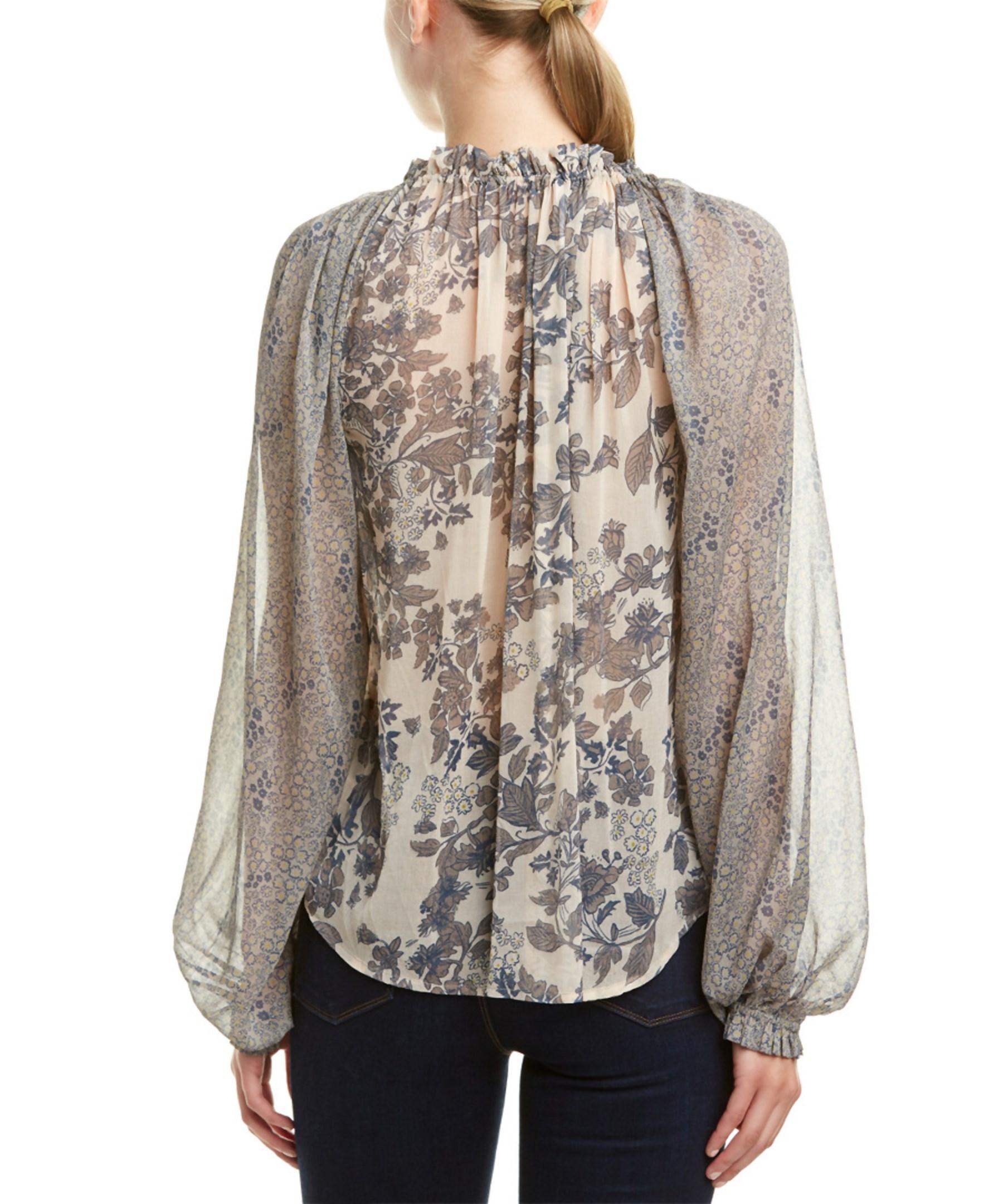 Free people Hendrix Blouse in White | Lyst
