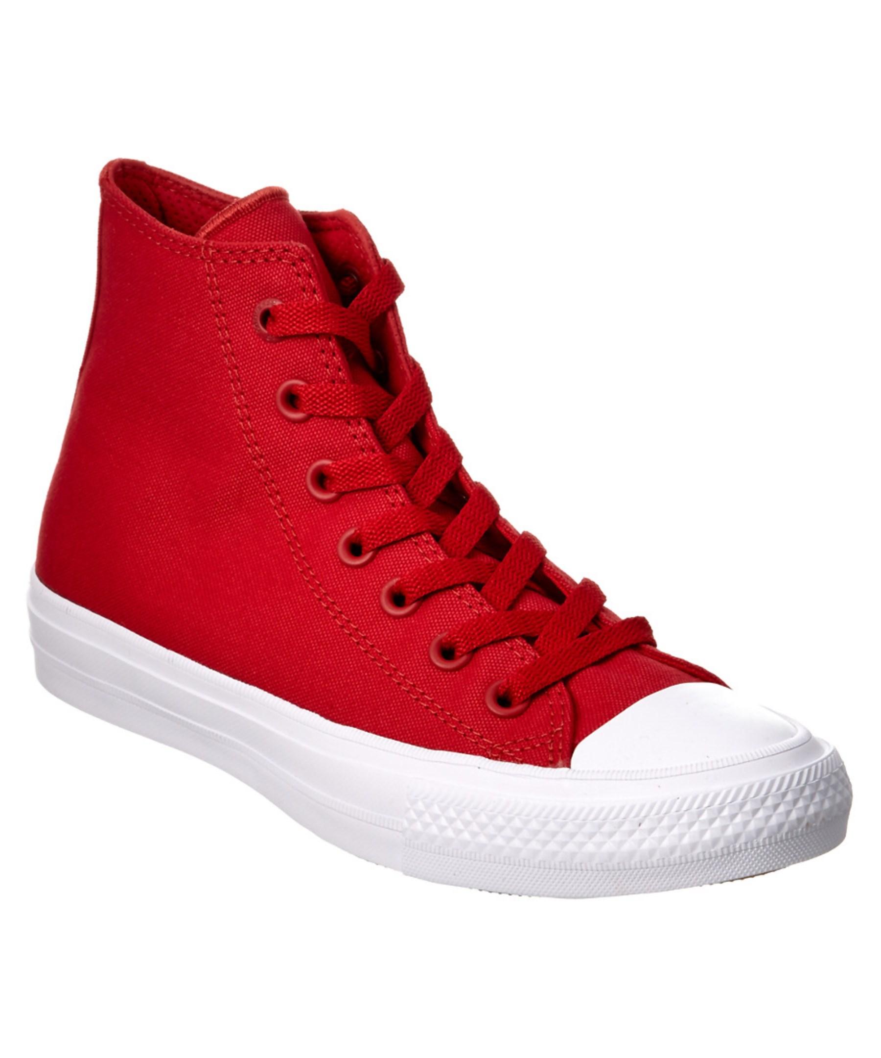 Converse Chuck Taylor® All Star Ii Hi In Red Save 65 Lyst