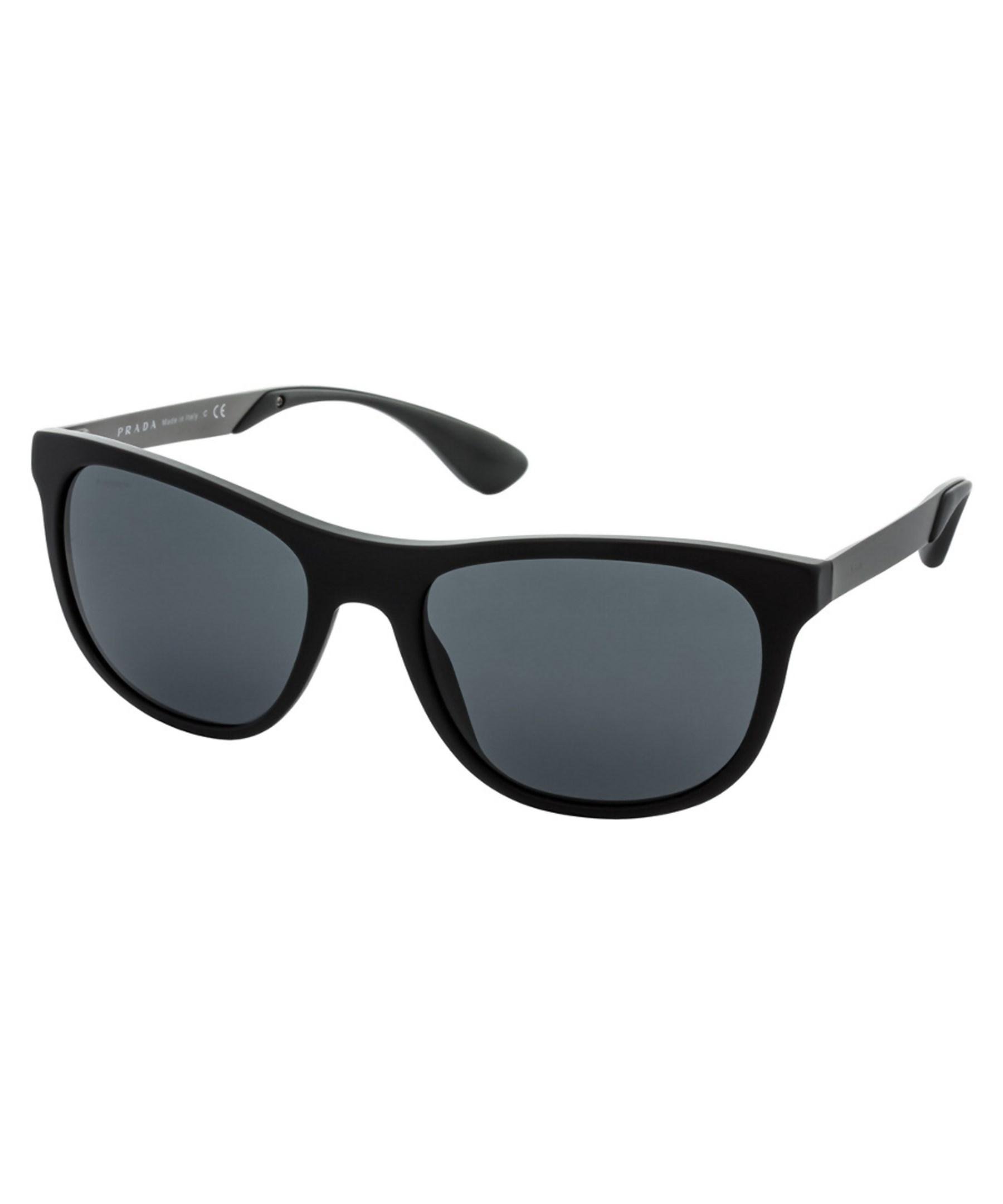 Prada Mens Pr04ss 57mm Sunglasses In Black For Men Lyst 4269