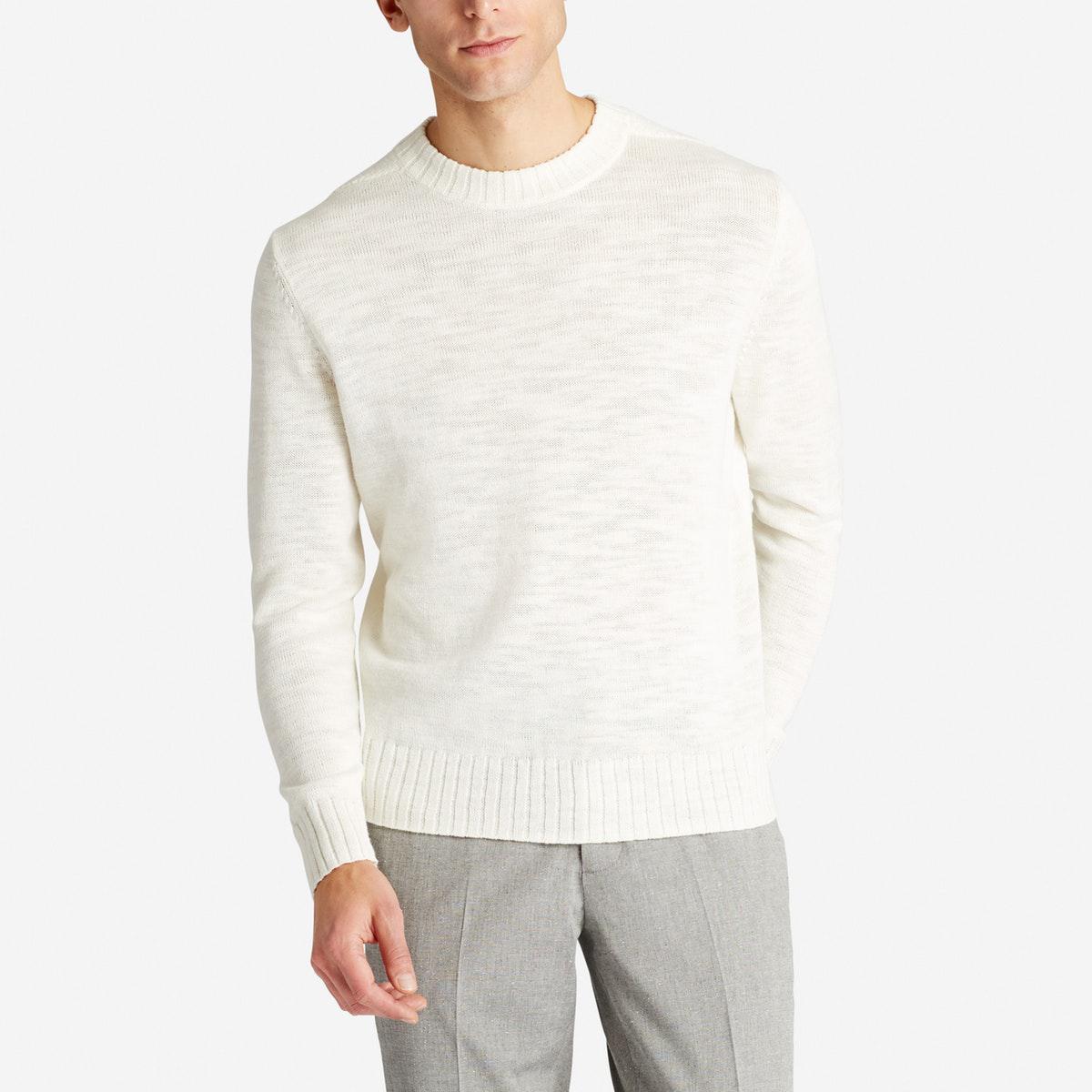 Download Lyst - Bonobos Lightweight Cotton Mock Neck Sweater in White for Men