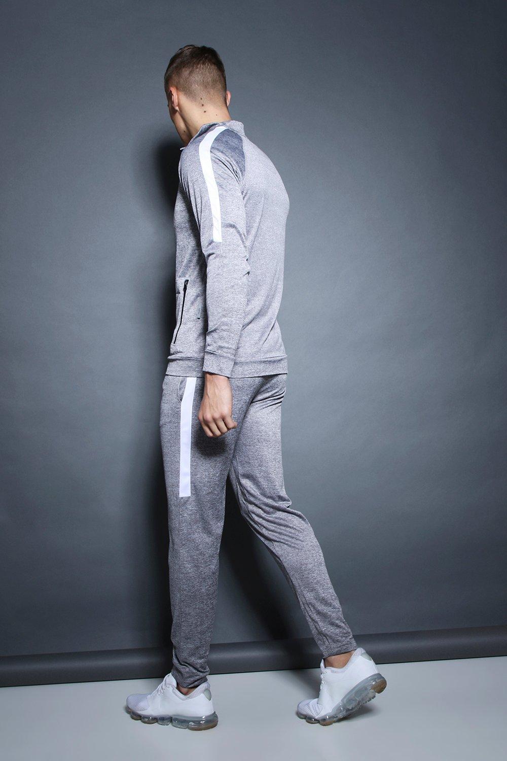 mens skinny fit tracksuit