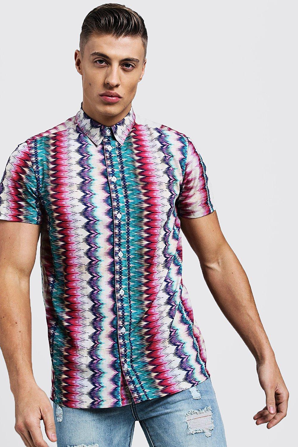 pull and bear aztec shirt