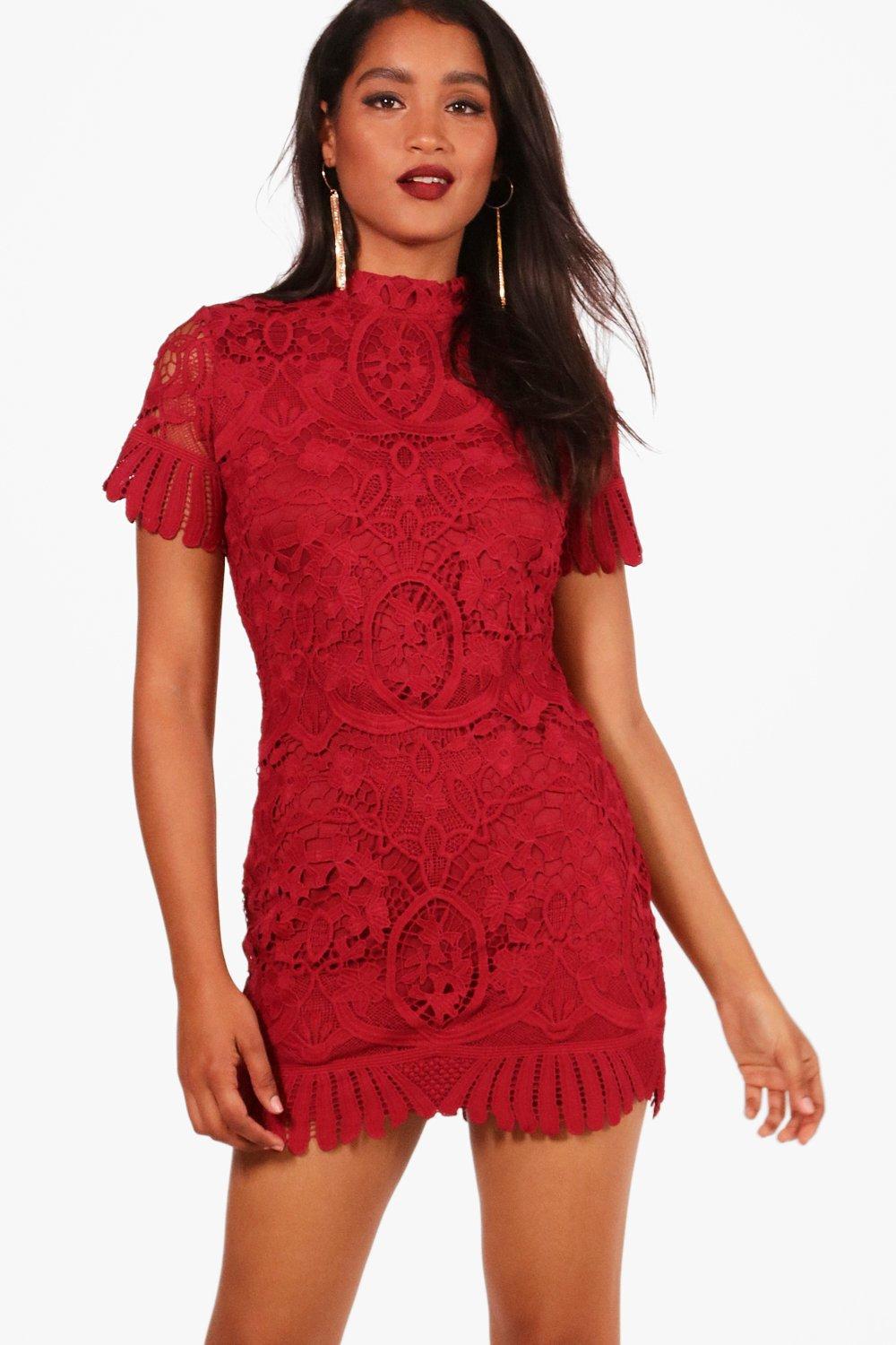 alice lace bodycon dress