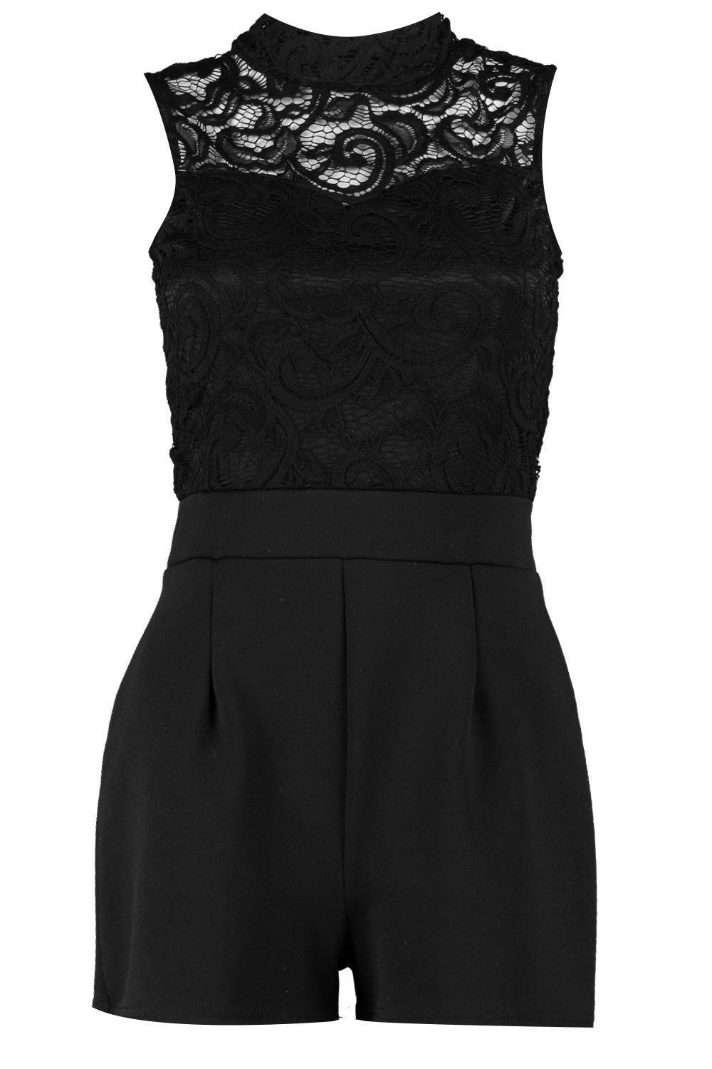 boohoo black lace
