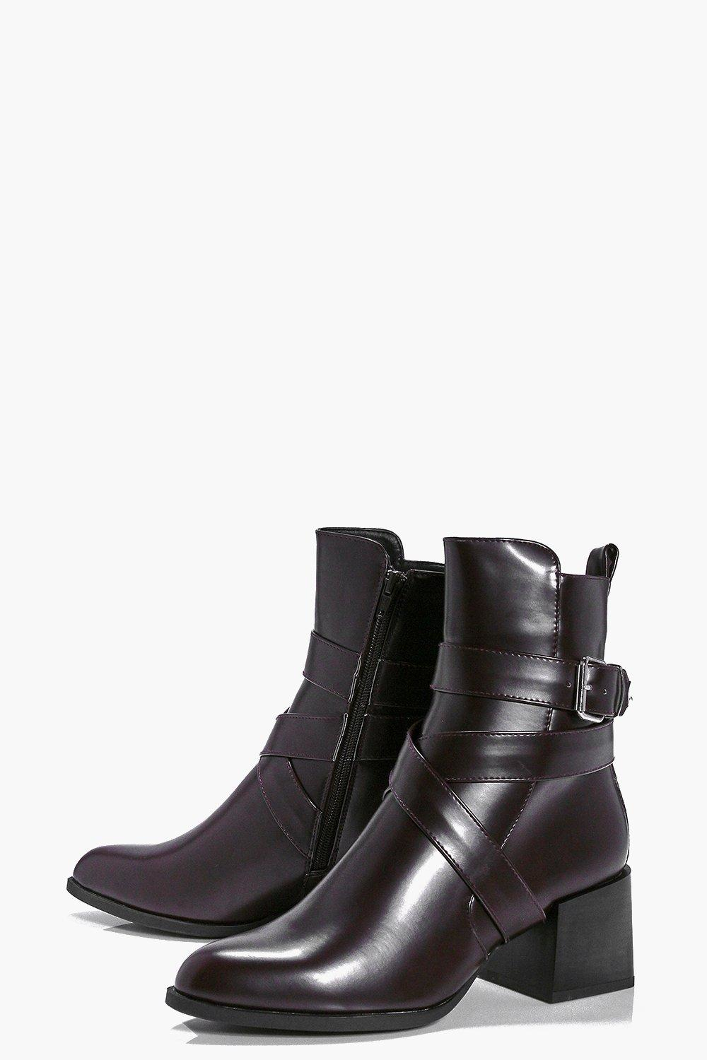 boohoo boot heels