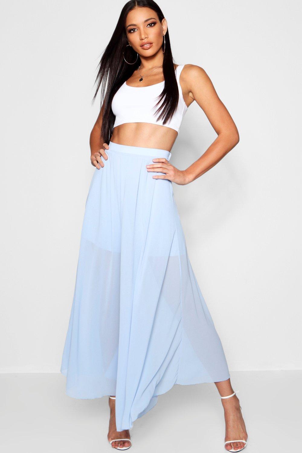 wrap maxi skirt 9mm