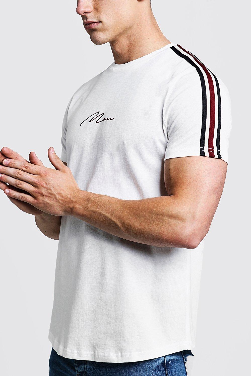 boohooman white t shirt