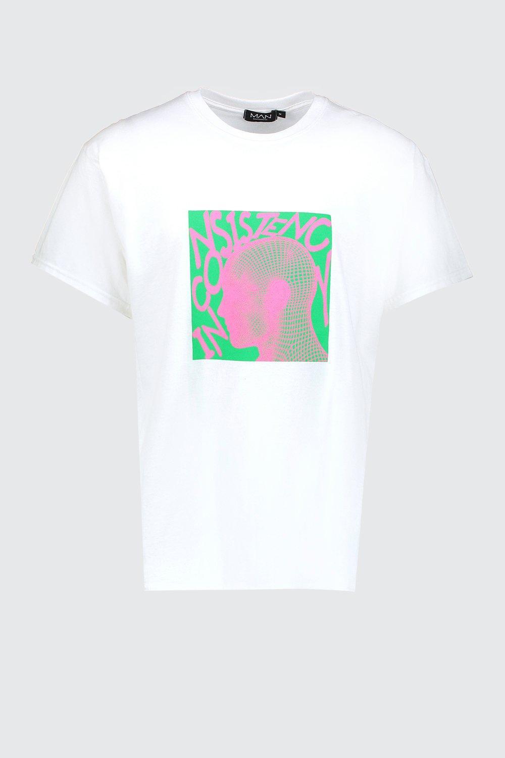 boohooman white t shirt