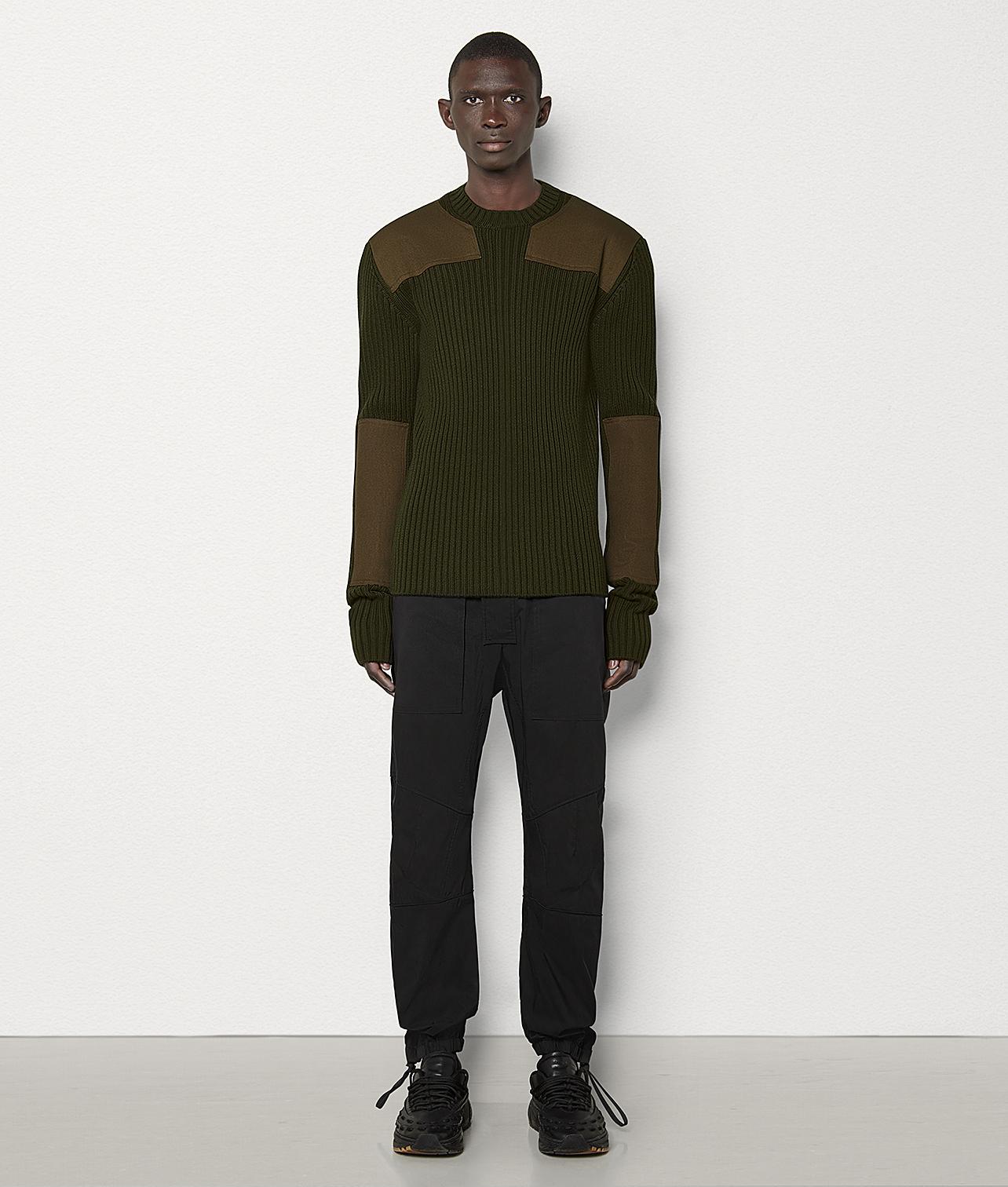 Bottega Veneta Sweater In Wool in Military Green (Green) for Men - Lyst
