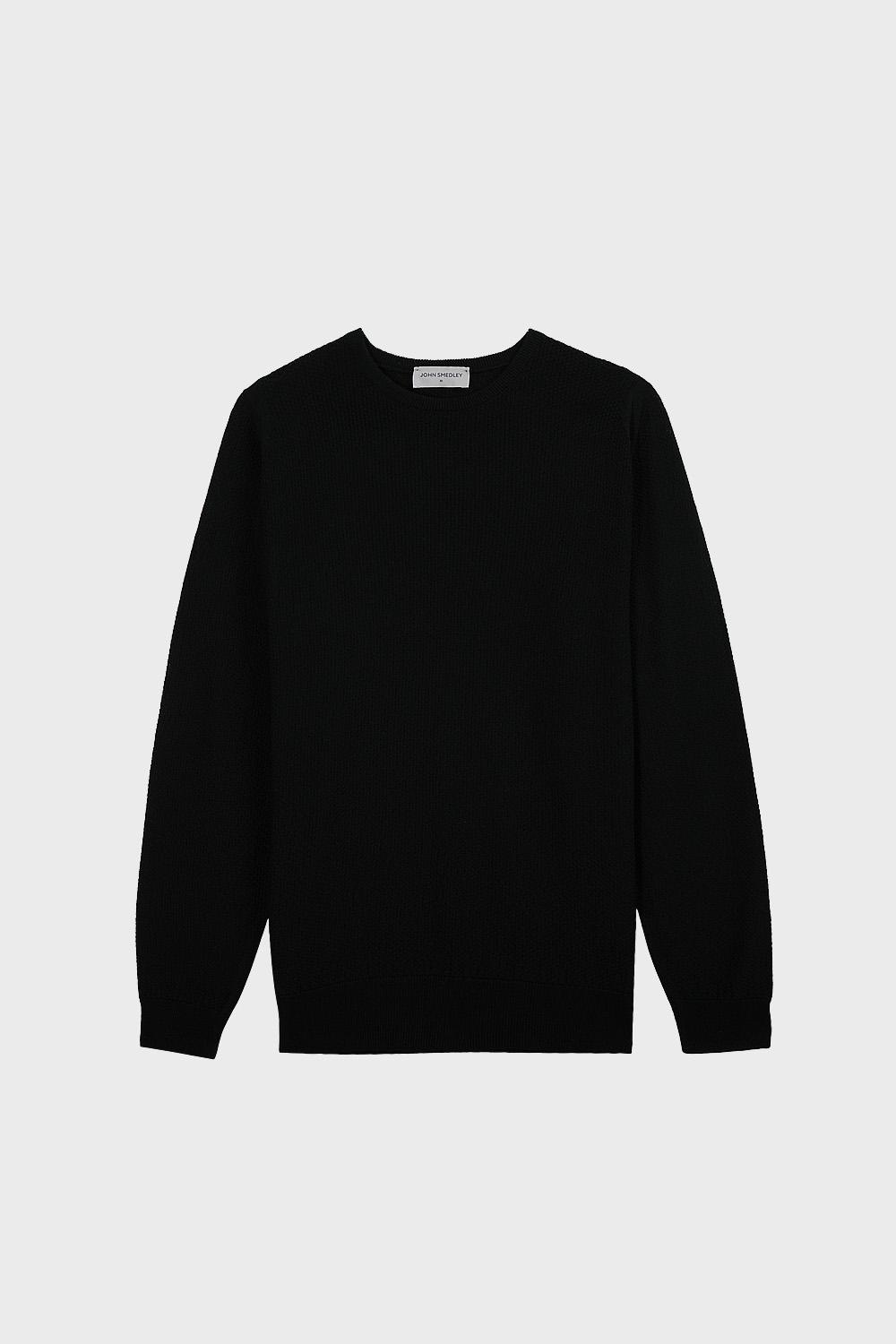 john smedley black jumper