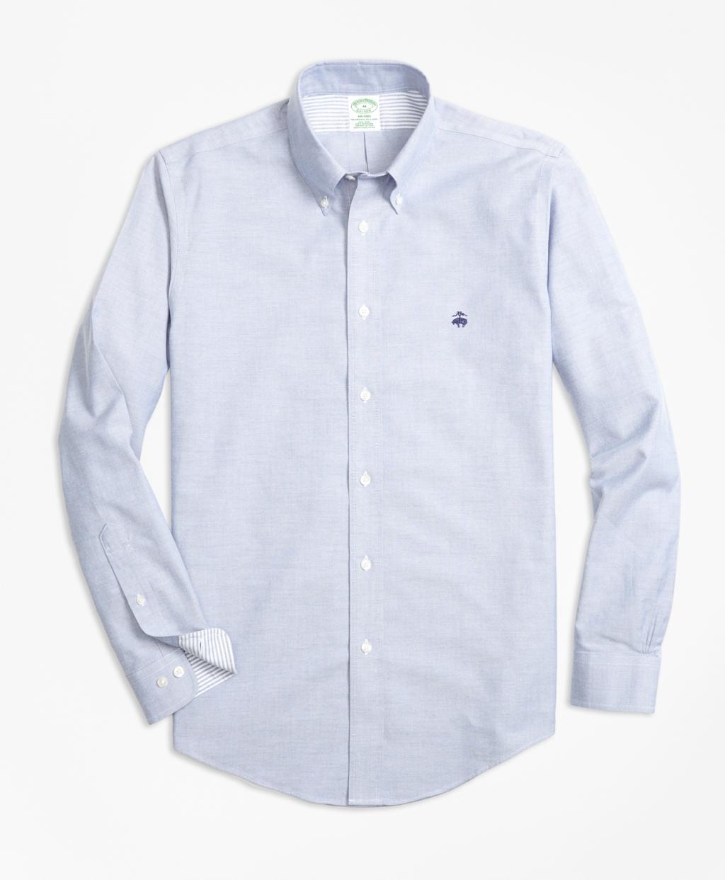 Lyst - Brooks Brothers Non-iron Milano Fit Supima Cotton Oxford Sport ...