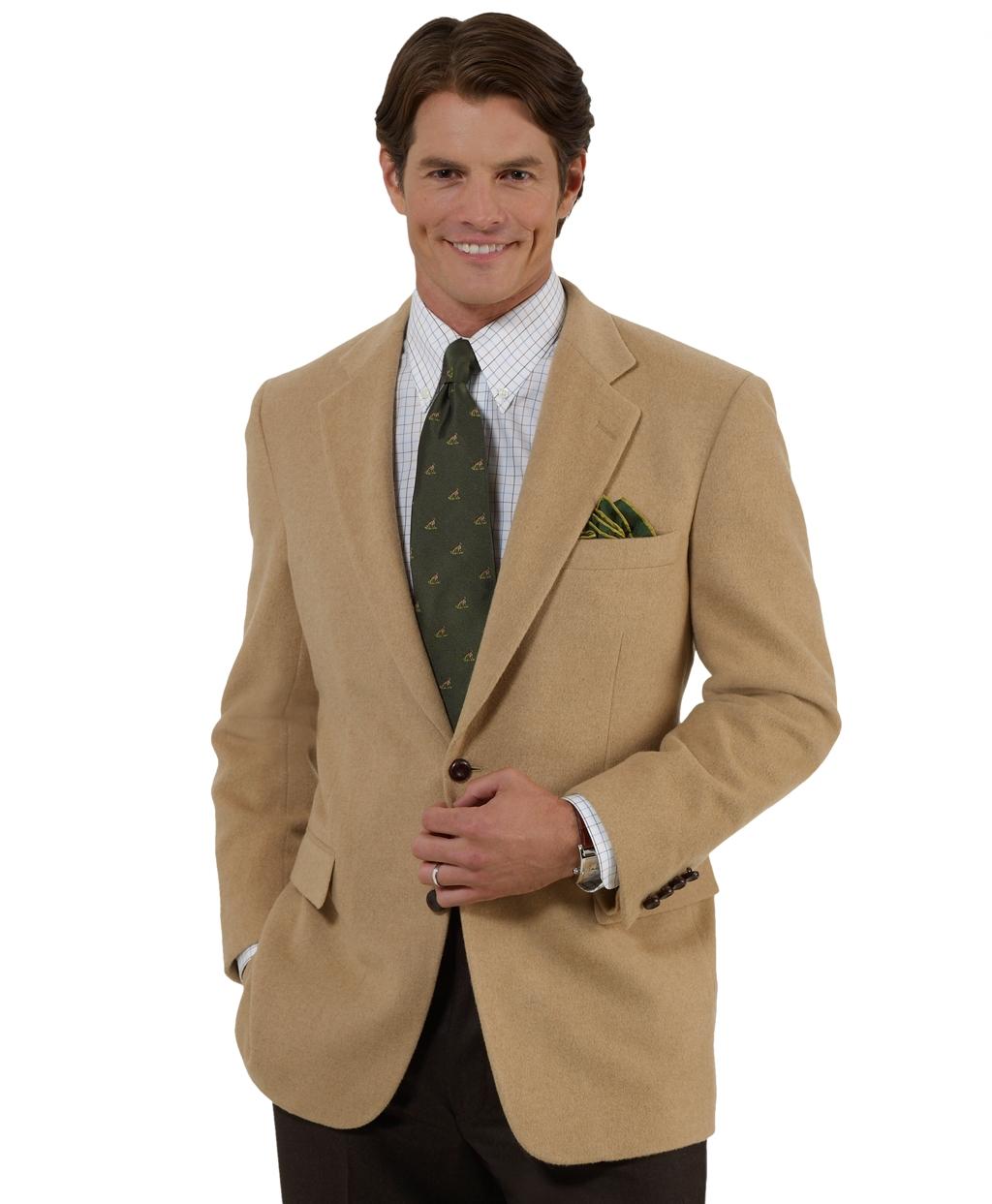 Lyst - Brooks Brothers Two-button Camel Hair Sport Coat in Natural for Men