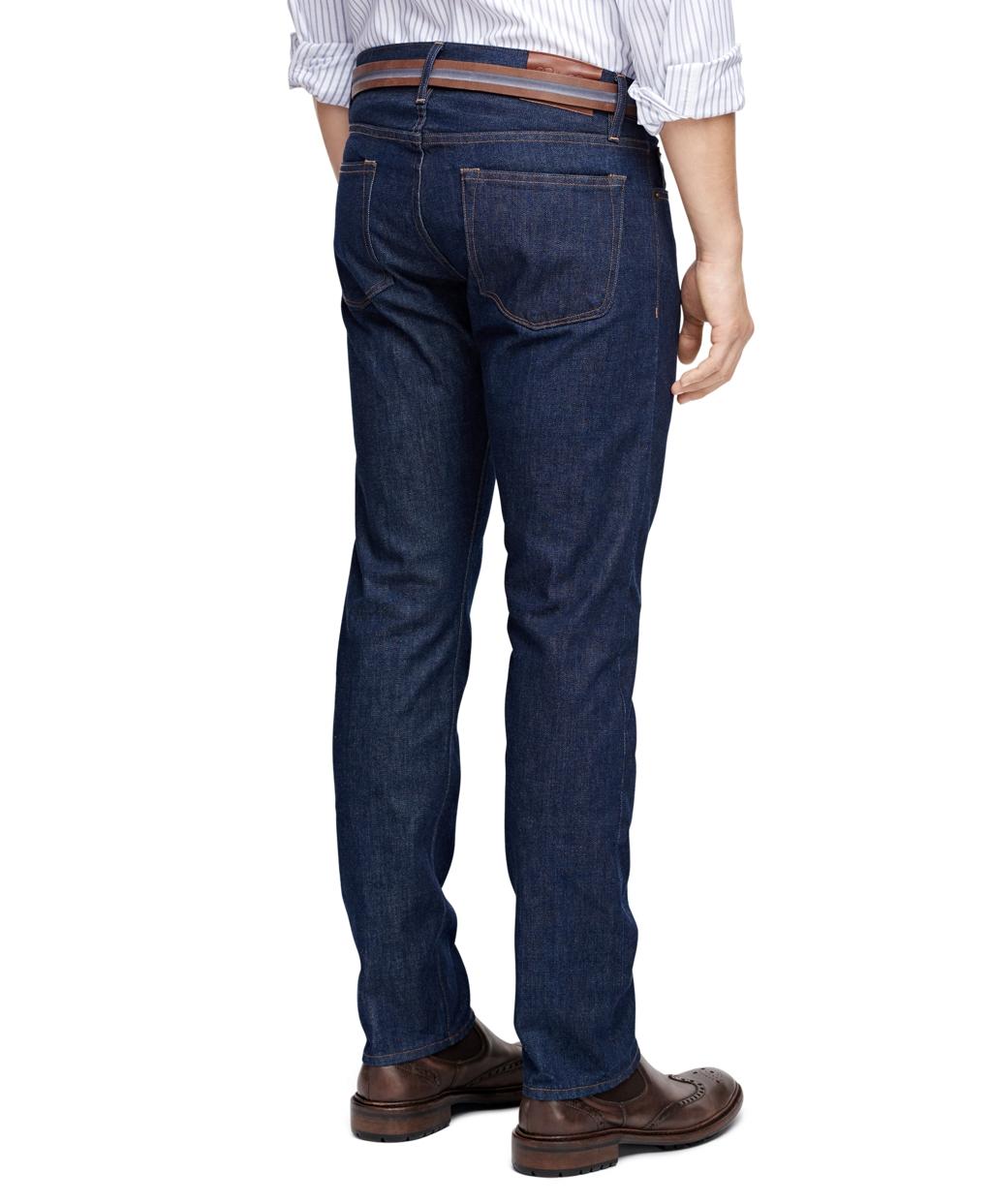 Lyst - Brooks Brothers Selvedge Denim Slim Fit Jeans in Blue for Men