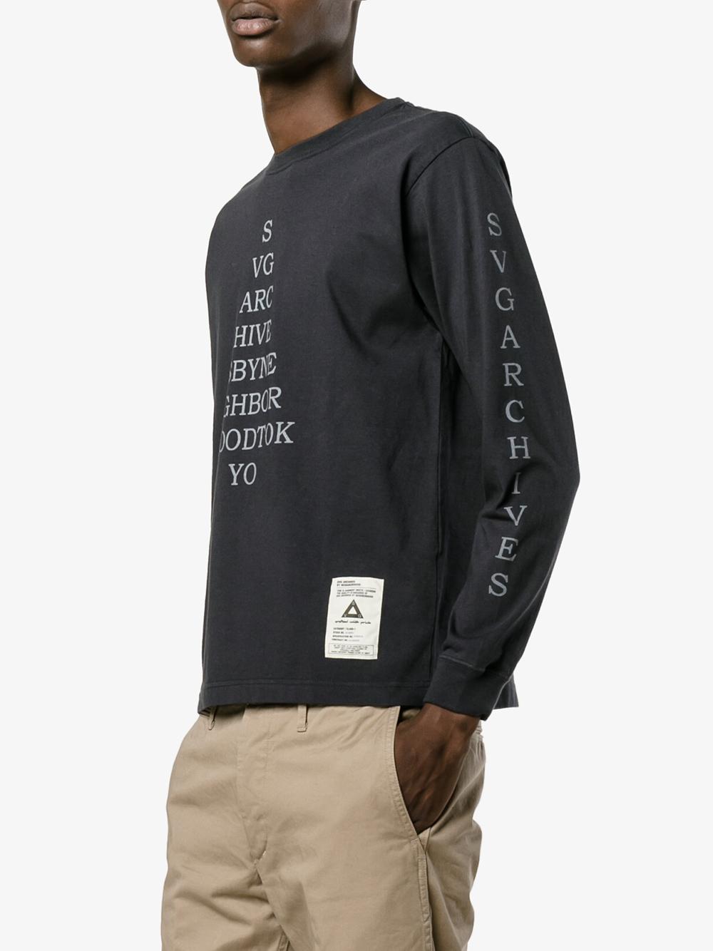 Download Lyst - Neighborhood Svg Archives Long Sleeved T-shirt in Black for Men