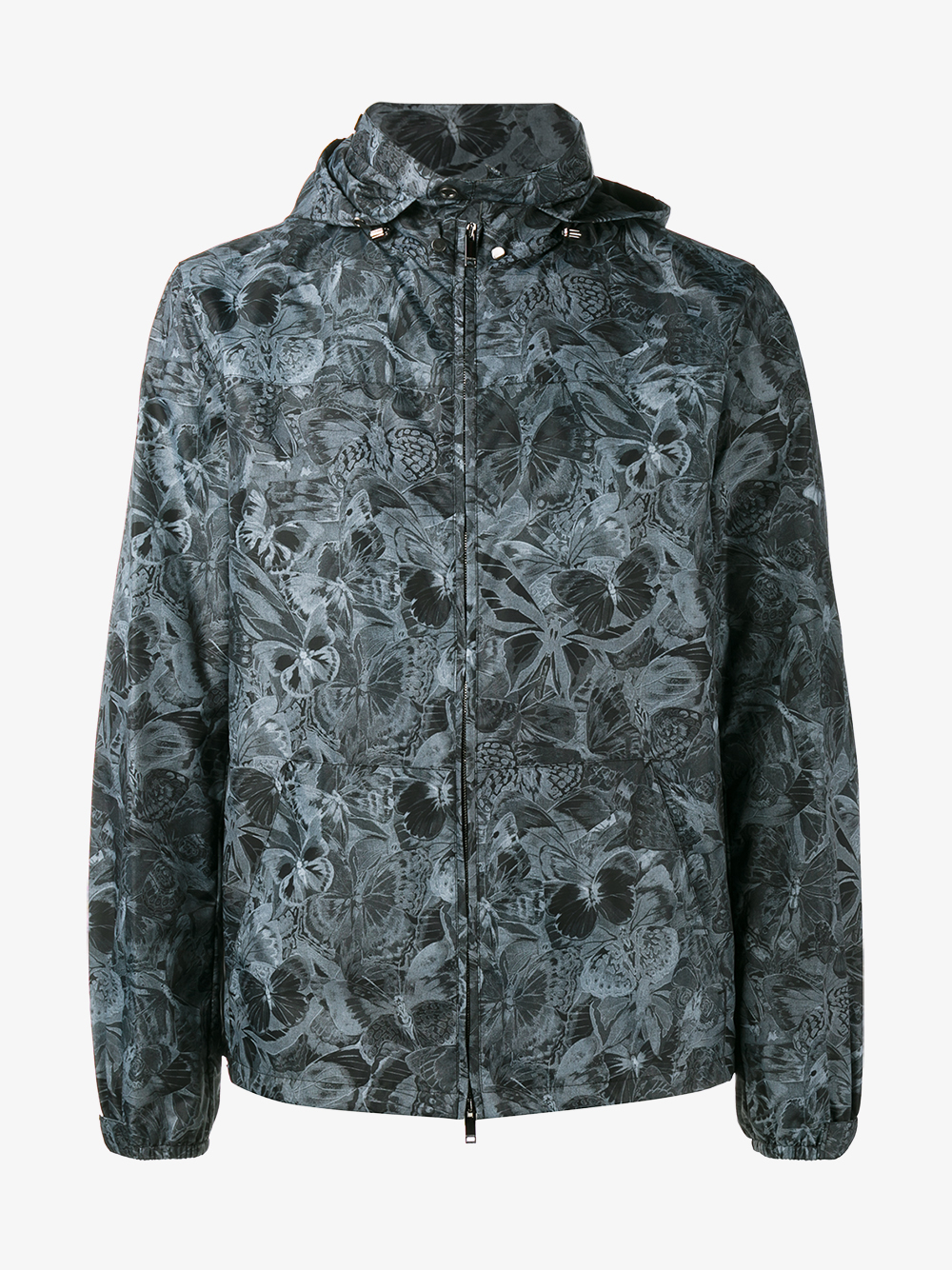 Valentino Butterfly Print Hooded Jacket in Multicolor for Men (SLATE ...