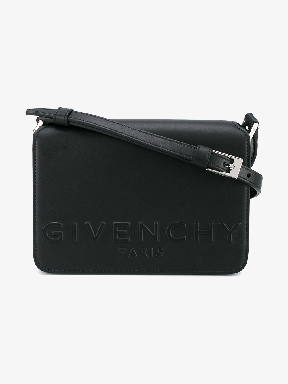 Lyst Givenchy Debossed Leather Crossbody Bag in Black