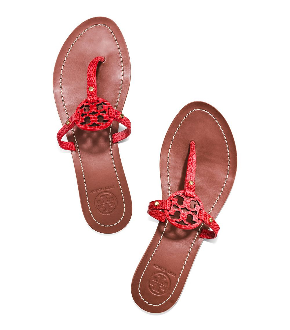 mini miller flat thong sandals