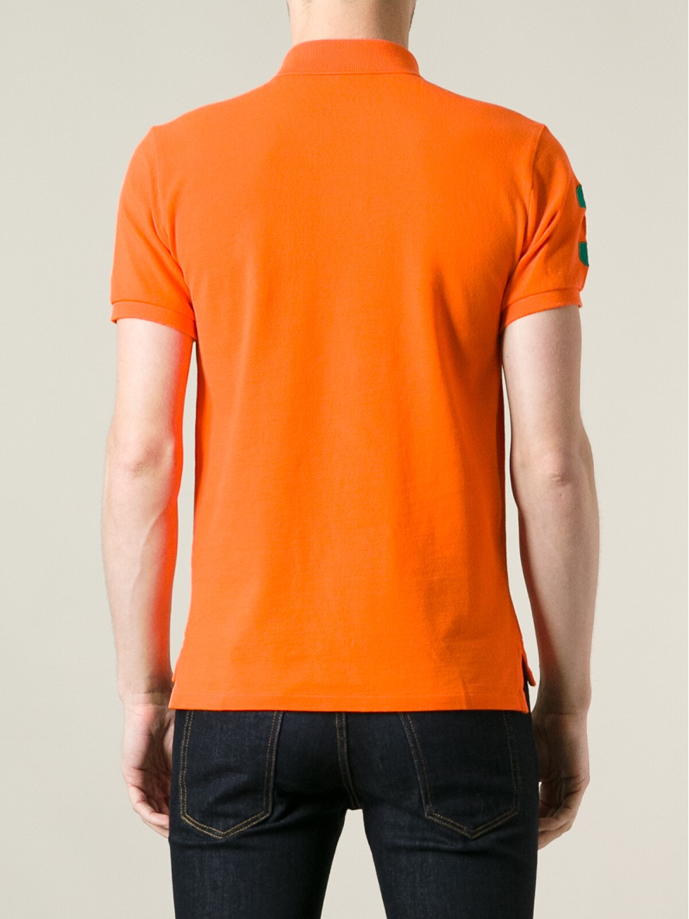 Polo Ralph Lauren Classic Polo Shirt In Orange For Men Lyst 