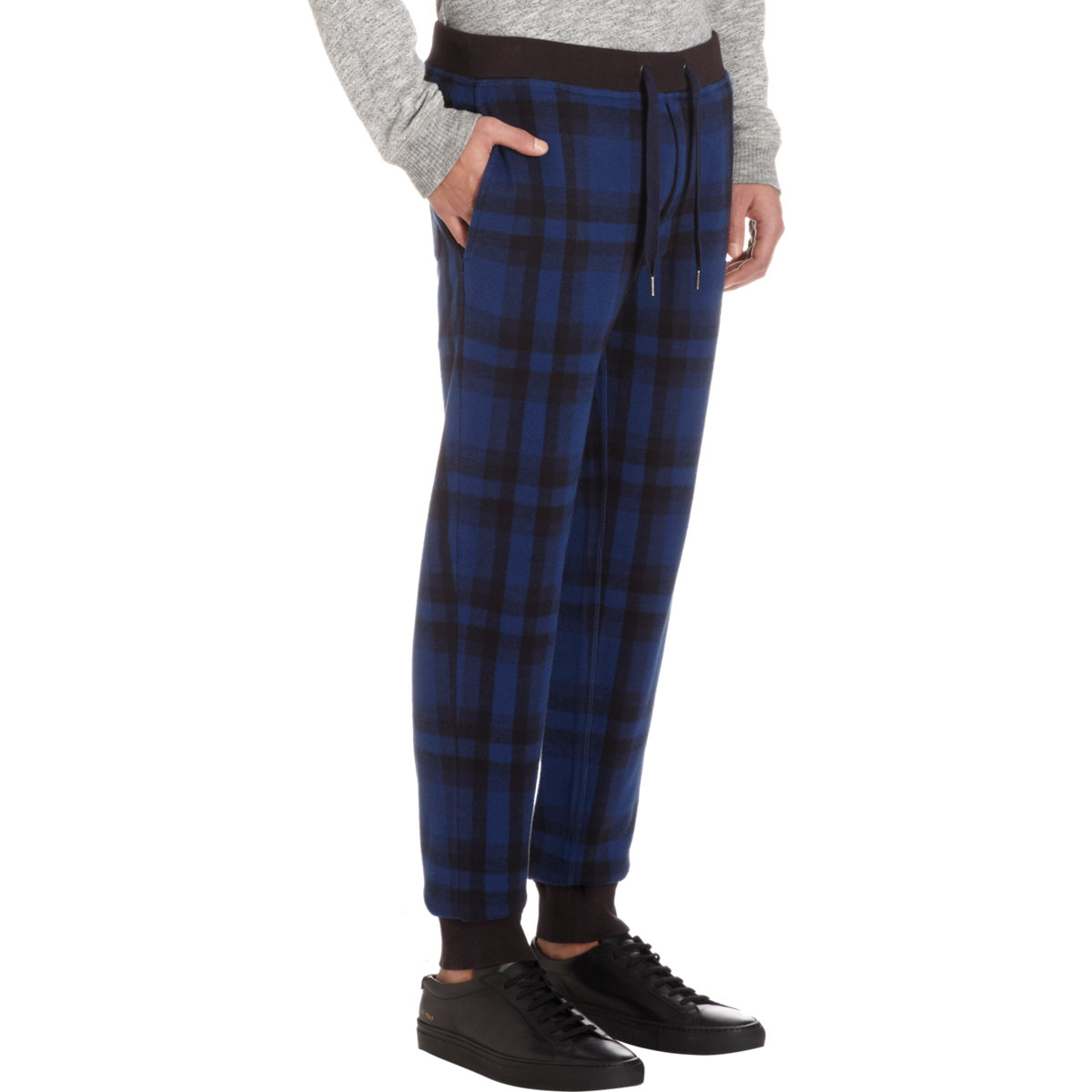 Lyst - Marc By Marc Jacobs Plaid Lounge Pants in Blue for Men