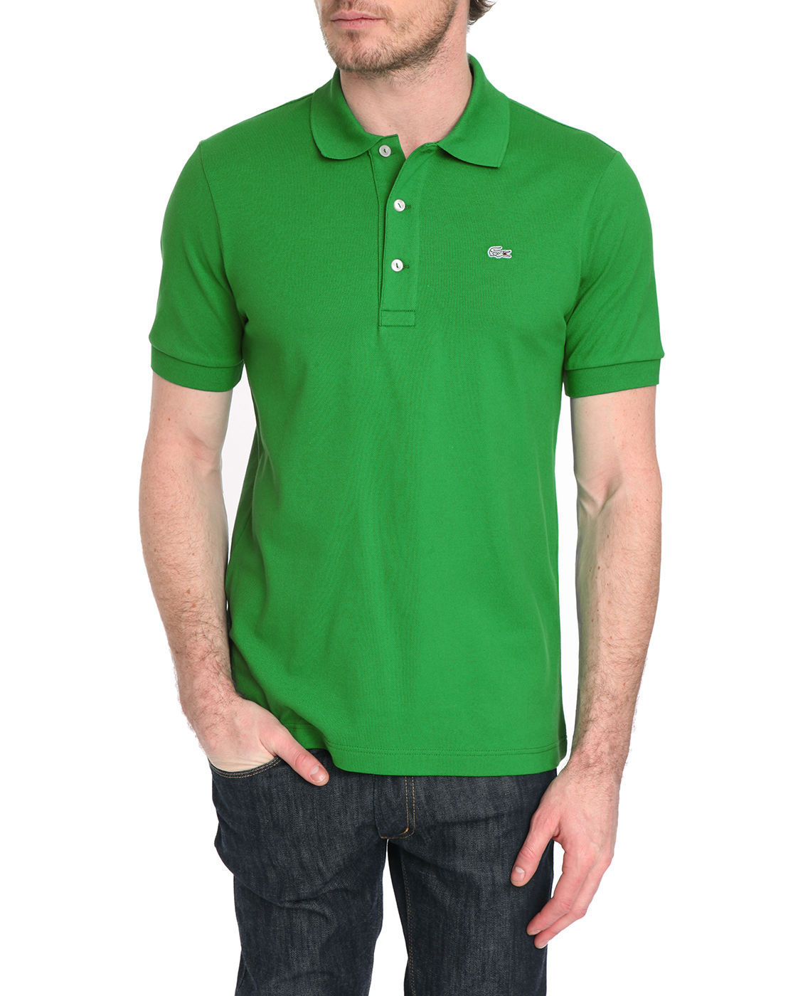 polo shirt apple green